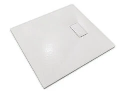 Piatto Doccia Stone 80X80 H2,6 In Resina Bianco