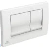 Placca Wc Ideal Standard® Solea Comando M1 Bianco