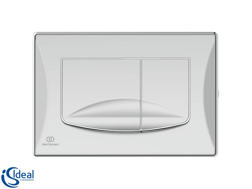 Placca Wc Ideal Standard® Solea Comando M2 Cromato 1 Placca Wc Ideal Standard® Solea Comando M2 Cromato