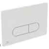 Placca Wc Ideal Standard® Oleas Comando M1 Bianco