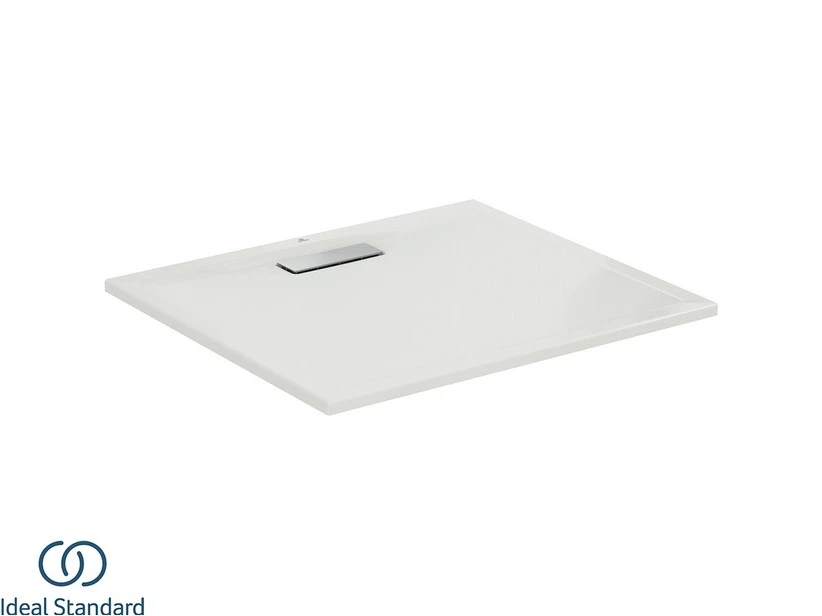 Piatto Doccia Ideal Standard® Ultra Flat New Rettangolare 80x90 Cm Bianco Lucido 1 Piatto Doccia Ideal Standard® Ultra Flat New Rettangolare 80x90 Cm Bianco Lucido