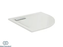 Piatto Doccia Ideal Standard® Ultra Flat New Semicircolare 80x80 Cm Bianco Lucido