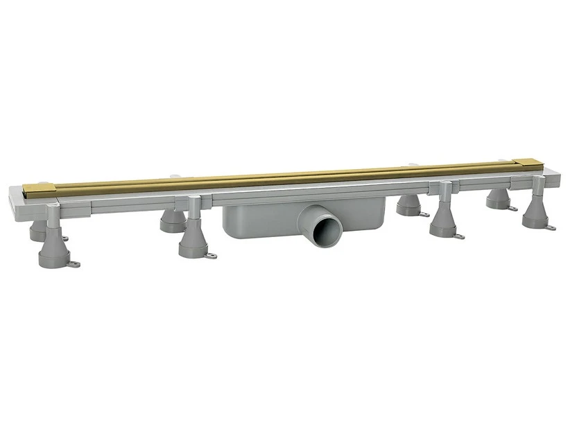 Canalina Doccia Cut Ritagliabile 430-800 Mm Oro 1 Canalina Doccia Cut Ritagliabile 430-800 Mm Oro