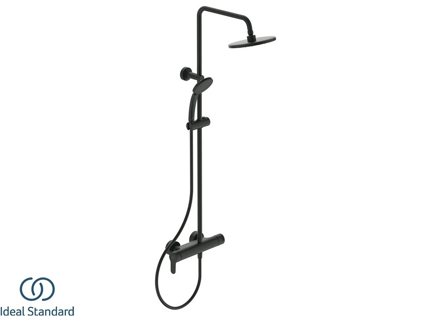 Colonna Doccia Ideal Standard® Cerafine O Con Miscelatore Meccanico Nero Seta Opaco 1 Colonna Doccia Ideal Standard® Cerafine O Con Miscelatore Meccanico Nero Seta Opaco