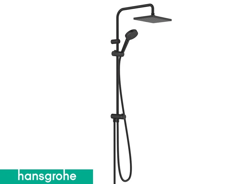 Colonna Doccia Hansgrohe® Vernis Shape Showerpipe 230 Nero Opaco 1 Colonna Doccia Hansgrohe® Vernis Shape Showerpipe 230 Nero Opaco