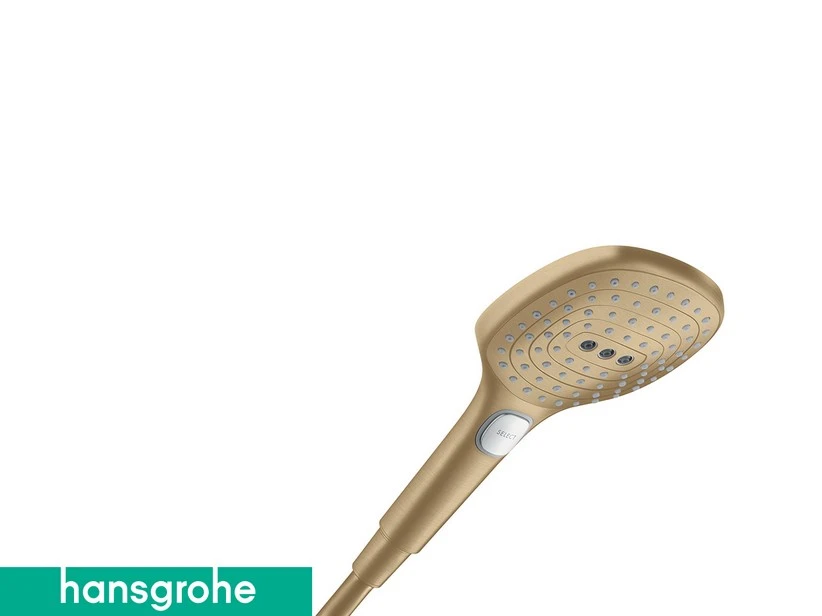 Doccetta Hansgrohe® Raindance Select E 120 3 Getti Bronzo Satinato 1 Doccetta Hansgrohe® Raindance Select E 120 3 Getti Bronzo Satinato