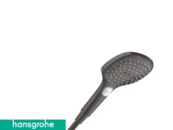 Doccetta Hansgrohe® Raindance Select E 120 3 Getti Nero Satinato