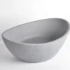 Lavabo Da Appoggio Concrete 54,8x34,8 H18,5 Cemento