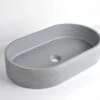 Lavabo Da Appoggio Concrete 60x35 H12 Cemento
