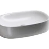 Lavabo Da Appoggio Wild 60 Cm Bianco Opaco