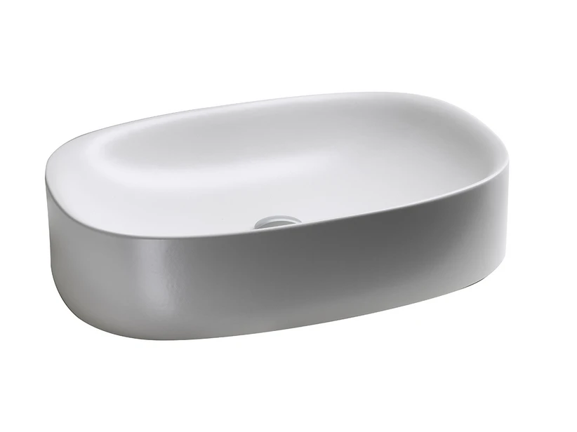 Lavabo Da Appoggio Wild 60 Cm Bianco Opaco 1 Lavabo Da Appoggio Wild 60 Cm Bianco Opaco