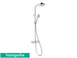 Colonna Doccia MyClub 180 Hansgrohe Con Miscelatore Termostatico E Soffione Tondo Cromo