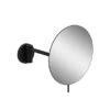 Specchio Ingranditore A Muro Origin Nero Opaco