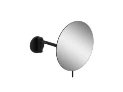 Specchio Ingranditore A Muro Origin Nero Opaco