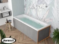 Pannello Laterale Per Vasca Idromassaggio Jacuzzi® Silk 70 Cm Cemento