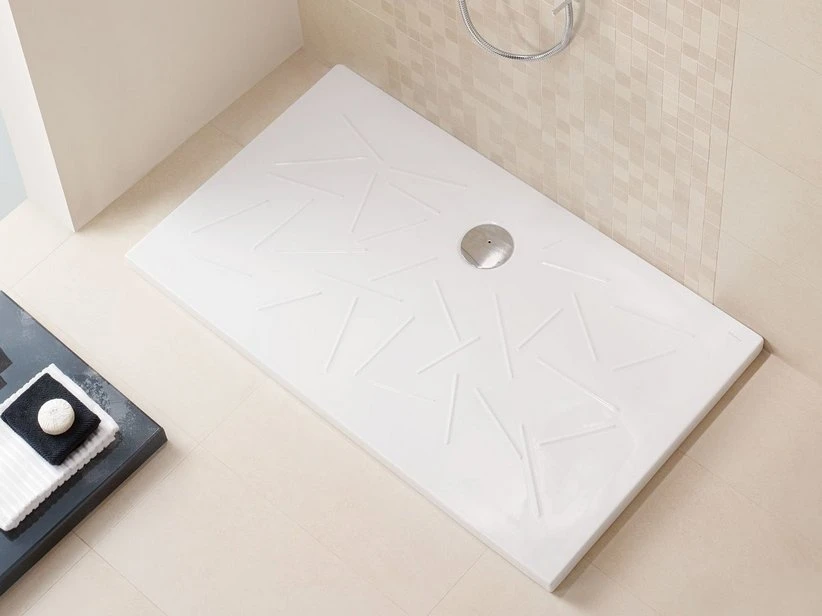 Piatto Doccia Aris 70X120 H4,5 Ceramica Bianco 1 Piatto Doccia Aris 70X120 H4,5 Ceramica Bianco