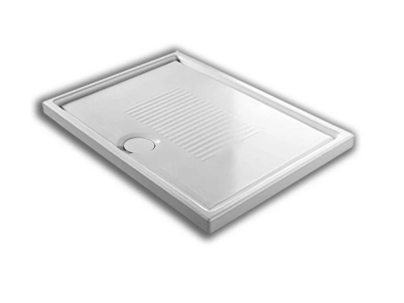 Piatto Doccia Shiba 100x80 H3 Cm Ceramica Bianco 1 Piatto Doccia Shiba 100x80 H3 Cm Ceramica Bianco