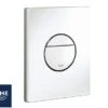 Placca Wc Grohe® Sail 2 Pulsanti Bianca