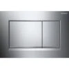 Placca Wc Geberit Sigma30 2 Pulsanti Cromo/Satinato/Cromo