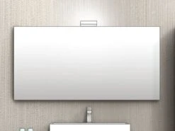 Specchio Bagno Filo Lucido Con Bordo Pvc 60X120