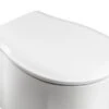Sedile Wc Slim Fantom Soft-Close Bianco Lucido
