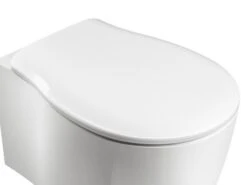 Sedile Wc Slim Fantom Soft-Close Bianco Lucido
