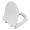 Sedile Wc Integra Round Soft-Close Bianco