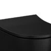 Sedile Wc Sento Slim Soft-Close Nero Opaco