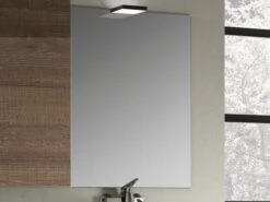 Specchio Bagno Filo Lucido Con Bordo Pvc Cm. 70X81