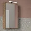 Specchio Bagno Qubo Contenitore 50x85 P14 Verticale Sherwood