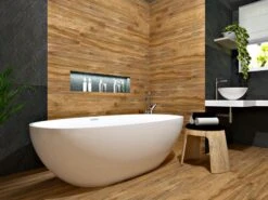 Vasca Freestanding Nemo7 Solid Surface 176X91 Bianco Lucido