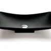 Lavabo Da Appoggio Vela In Resina Opaco Nero Africa